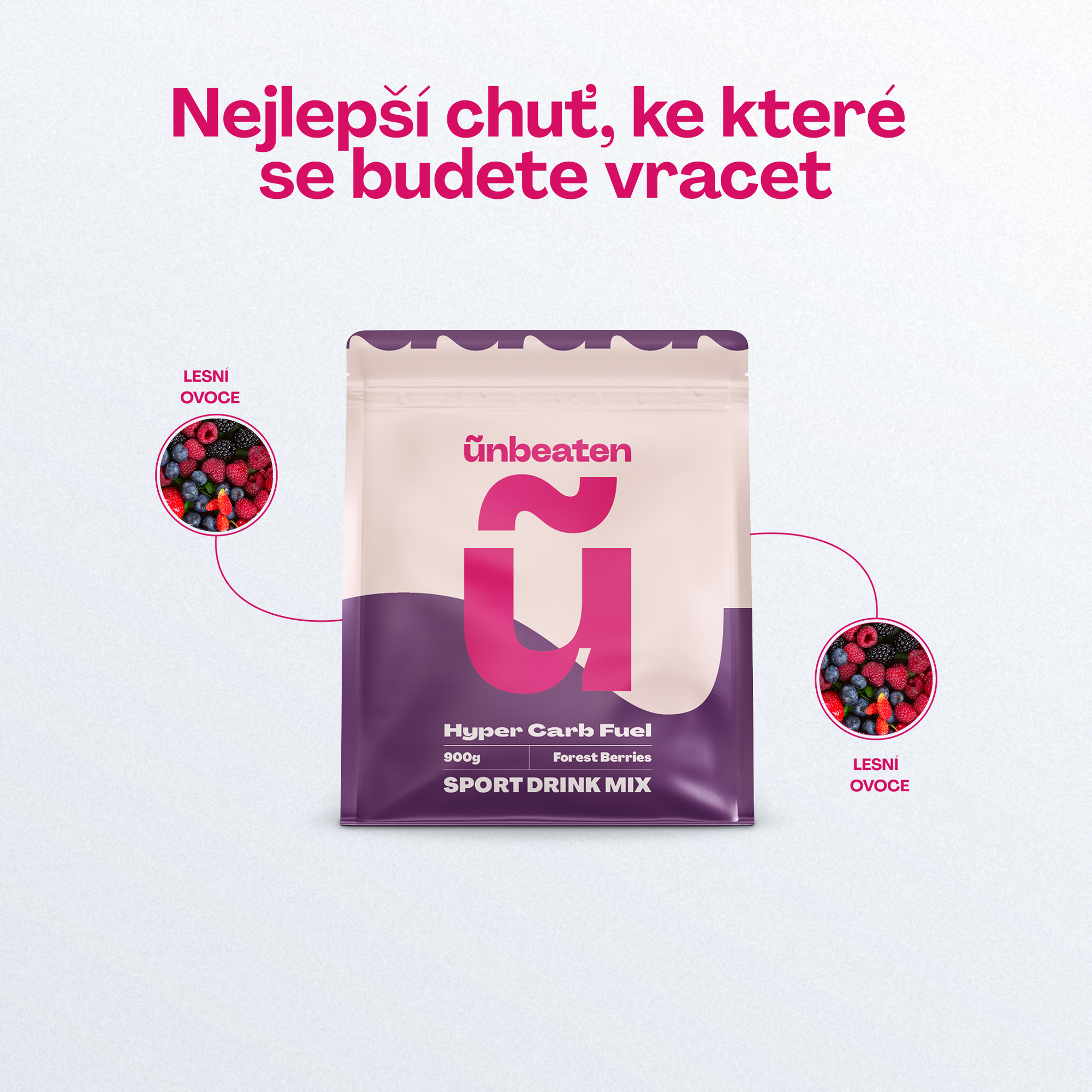 Hyper Fuel - Nejkvalitnější energie při delším výkonu - Lesní ovoce