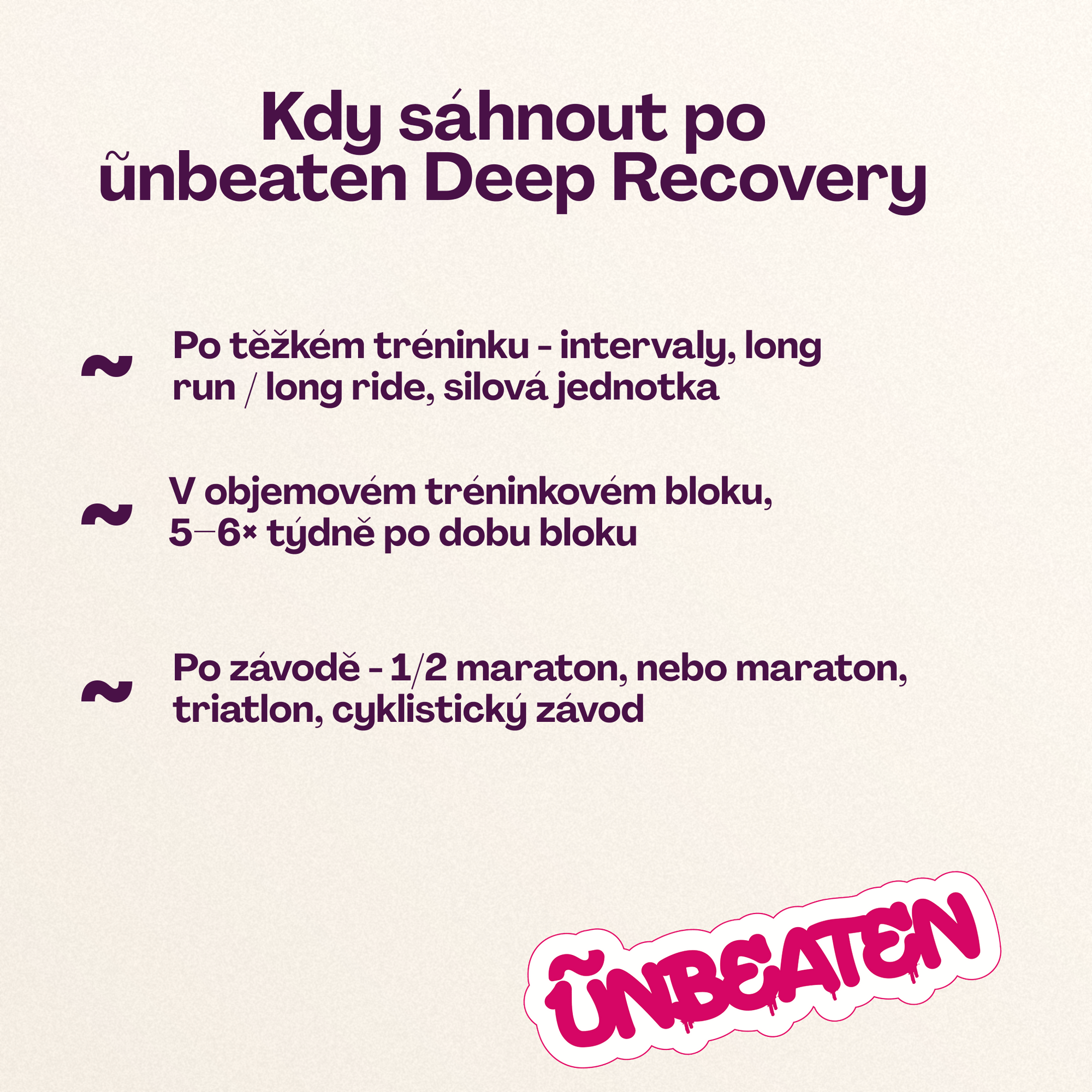 Deep Recovery - Nejsilnější regenerace na noc - Višeň