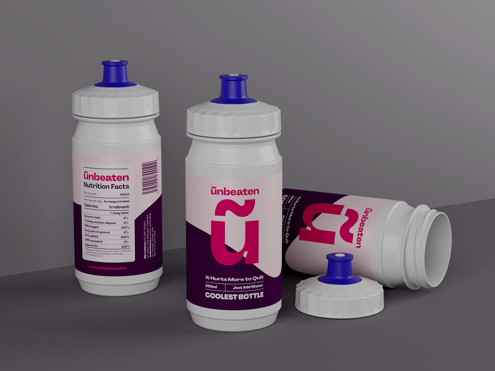 ũnbeaten bidón 500ml